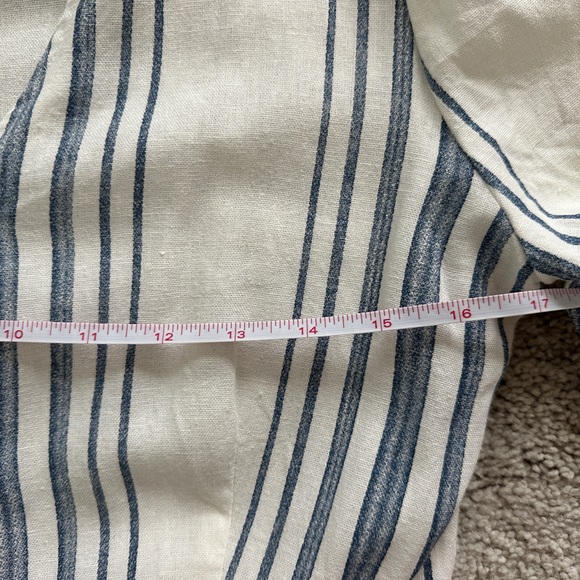 Zara Striped Button Up Dress - Picture 7 of 9